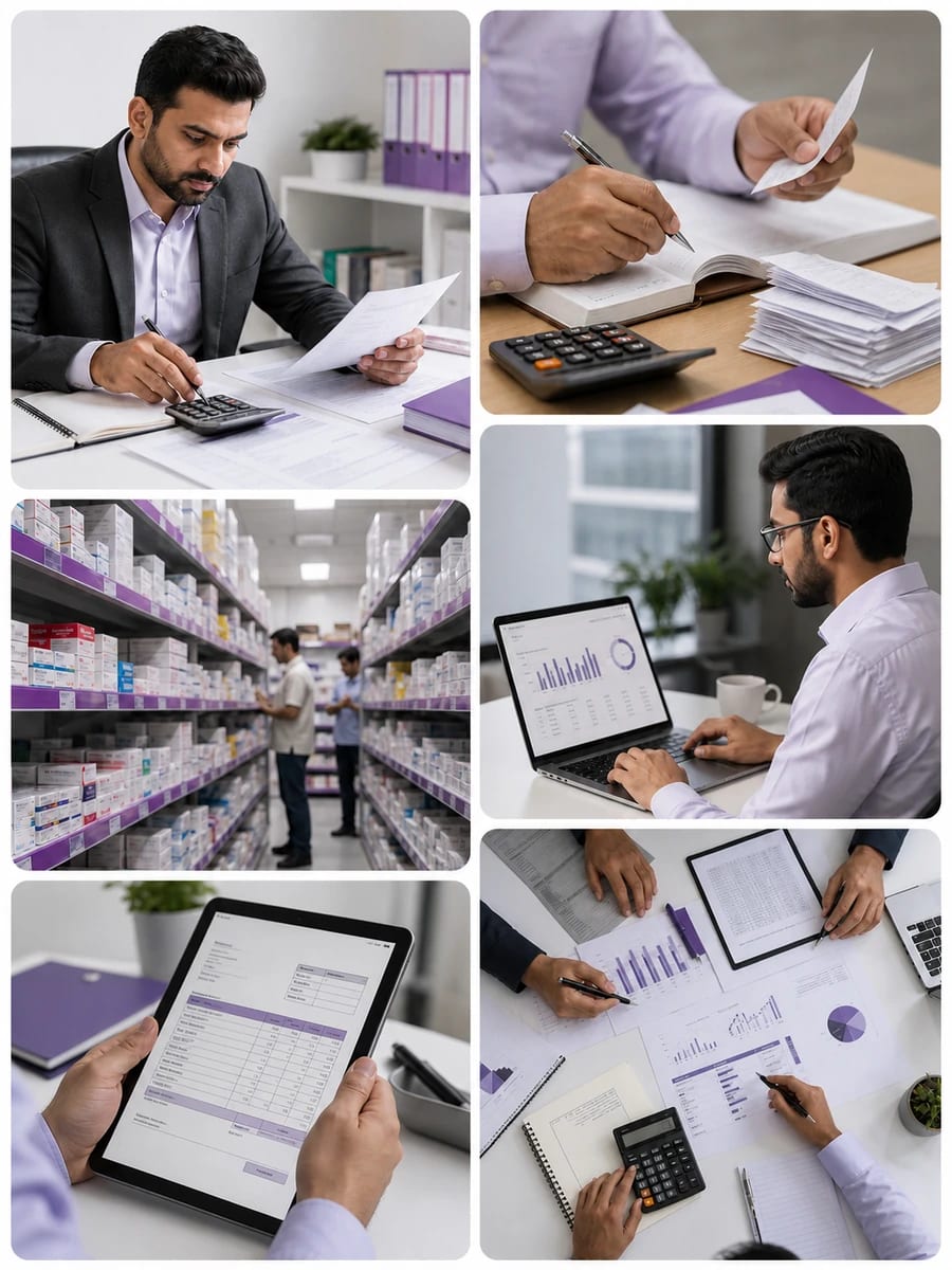 Datalink accounting, recovery and tax workflows