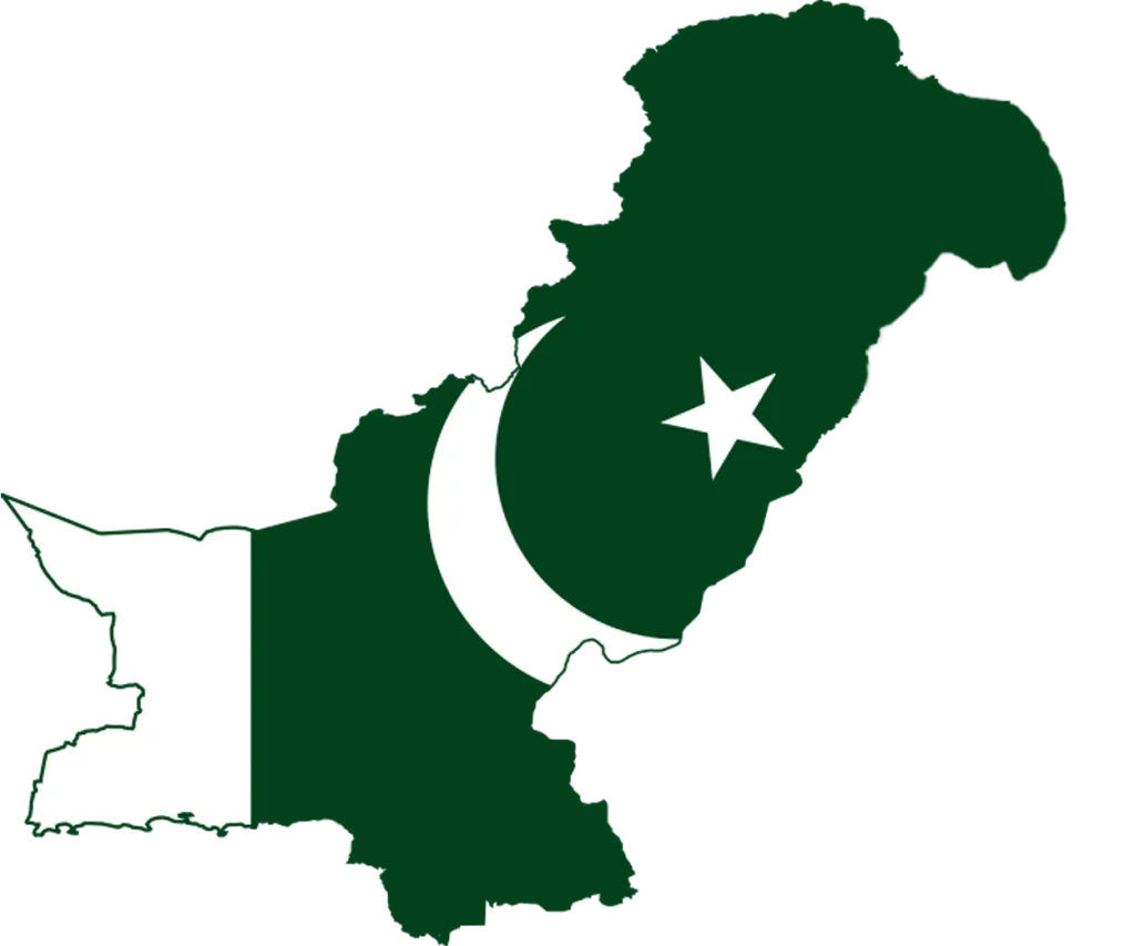 Map of Pakistan